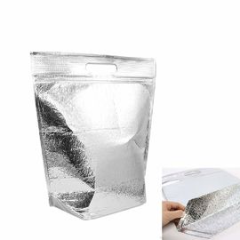 Shock Proof Thermal Food Bags , Insulated Food Delivery Bags Aluminum Film Material supplier