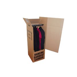 Folding Corrugated Wardrobe Clothes Moving Storage Box supplier