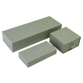 Luxury Delicate Drawer Storage Boxes , Logo Packaging Boxes Hard Rigid supplier