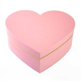 Luxury Fancy Heart Shaped Gift Box Various Color Available For Perfume / Jewelry supplier