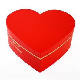 Luxury Fancy Heart Shaped Gift Box Various Color Available For Perfume / Jewelry supplier