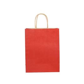 Fashionable Kraft Paper Bags Size 21 * 11 * 27cm Various Color Available supplier
