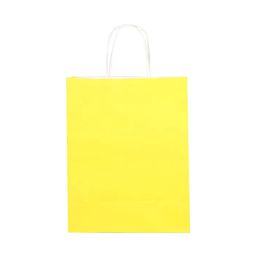 Fashionable Kraft Paper Bags Size 21 * 11 * 27cm Various Color Available supplier
