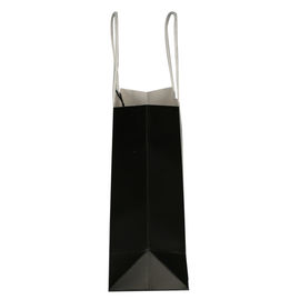 Dot Design Personalized Paper Shopping Bags , Promotional Paper Bags Offset Printing supplier