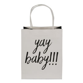 Dot Design Personalized Paper Shopping Bags , Promotional Paper Bags Offset Printing supplier