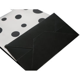 Dot Design Personalized Paper Shopping Bags , Promotional Paper Bags Offset Printing supplier