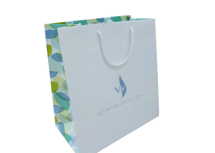 Eco - Friendly Paper Shopping Bags For Advertising / Promotion / Gift supplier