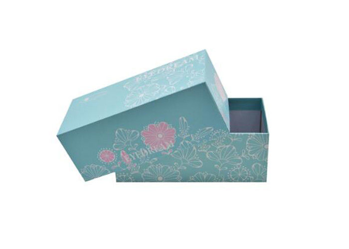 Delicate Custom Printed Gift Boxes Size 18 * 14 * 9cm With Lid And Base Type supplier