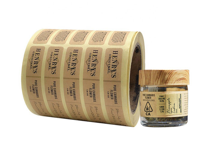 Durable Custom Adhesive Labels Core Diameter 76mm With Glossy Lamination supplier