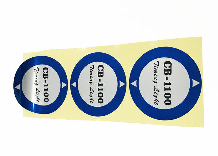 Round Shape Custom Adhesive Labels Glossy / Matte Finish Thickness 0.2 - 0.3mm supplier