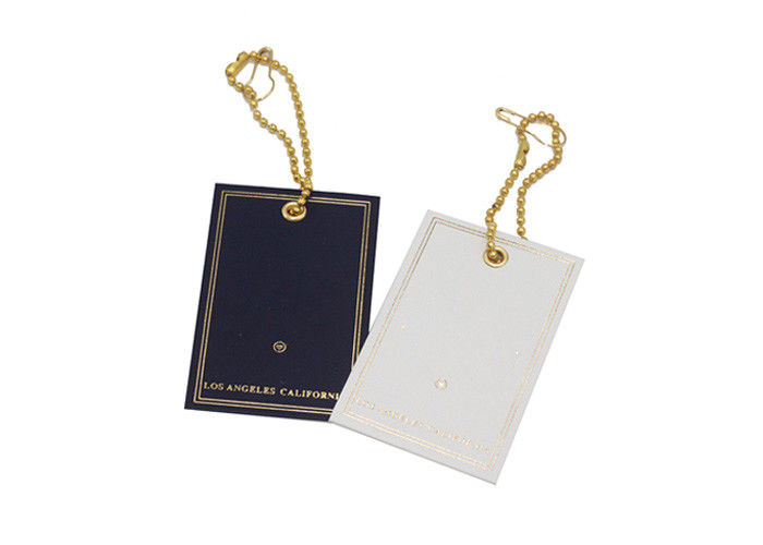 Moisture Proof Custom Printed Hang Tags Thickness 0.2mm - 1cm CMYK Color supplier