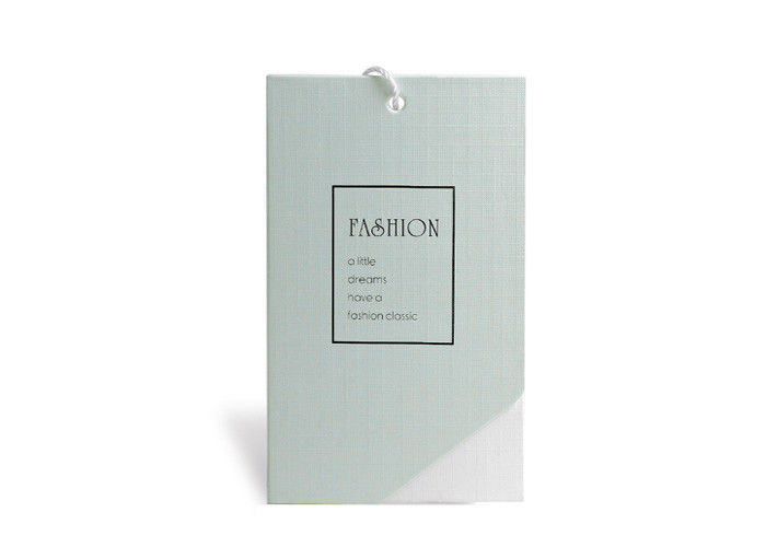 UV Process Custom Printed Hang Tags / Clothing Label Tags Fashionable supplier