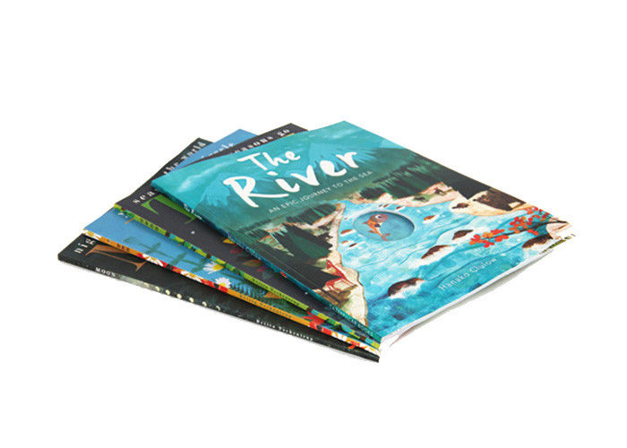 Soft Cover Childrens Book Printing Matt Paper Inner Film / Matt Lamination supplier
