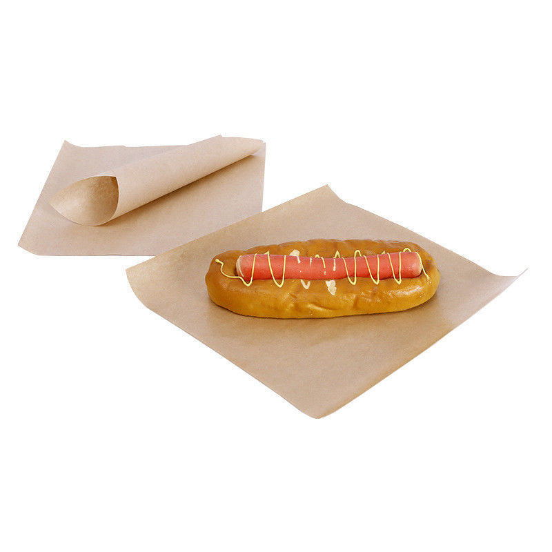 Food Grade Wrapping Paper Greaseproof Kraft Paper Material Customized Size supplier
